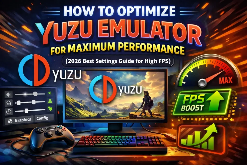 How to Optimize Yuzu Emulator for Maximum Performance (2026 High FPS Guide) How to optimize Yuzu Emulator for maximum performance in 2026 with best settings for high FPS using the official Yuzu logo