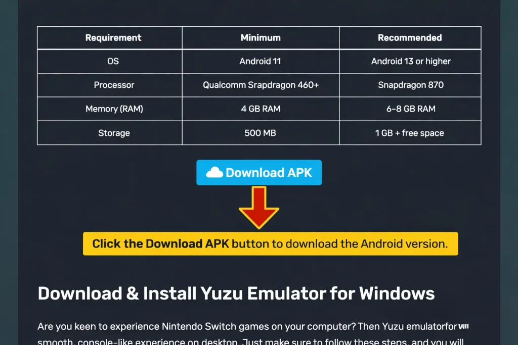 Click the Android download button to download the software for APK.